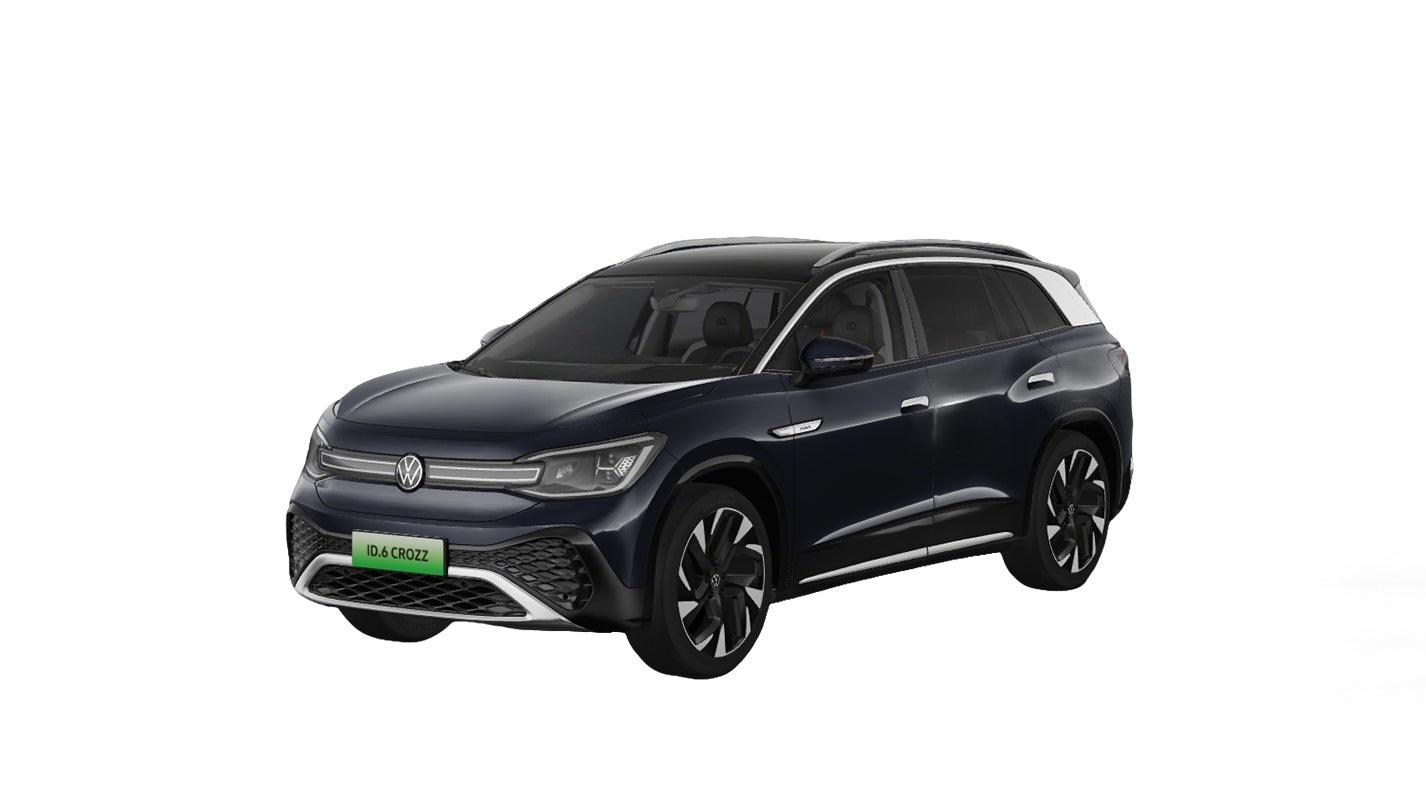 2024 Volkswagen ID.6 CROZZ Electric SUV Astral Blue - LUM Auto