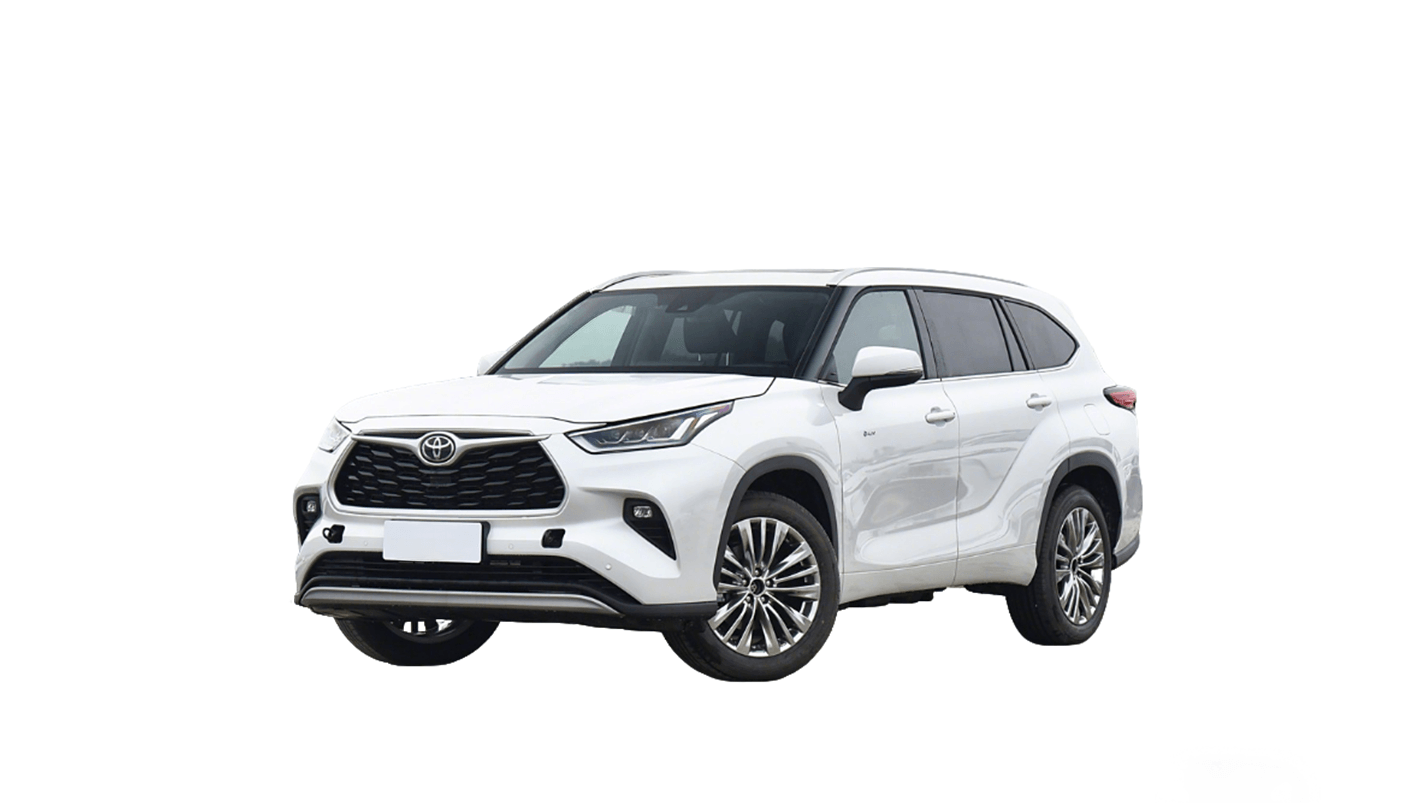 2024 Toyota Highlander Hybrid SUV White - LUM Auto
