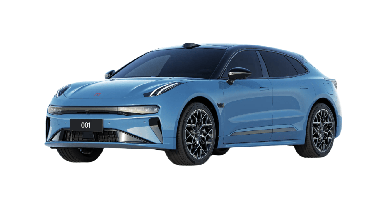 2025  Zeekr 001 Electric Sedan Clear blue - LUM Auto