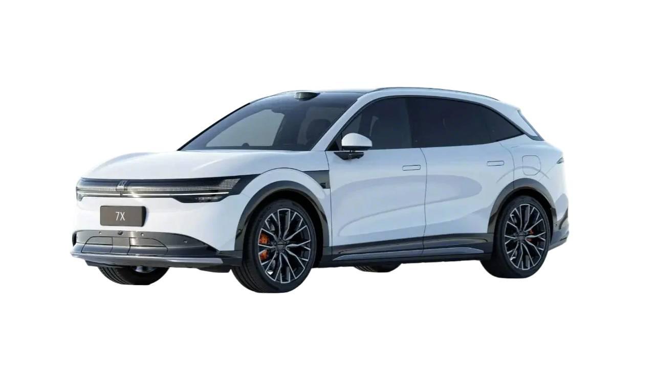 2025 Zeekr 7X Mid-Size Luxury Electric SUV Polar White
 - LUM Auto