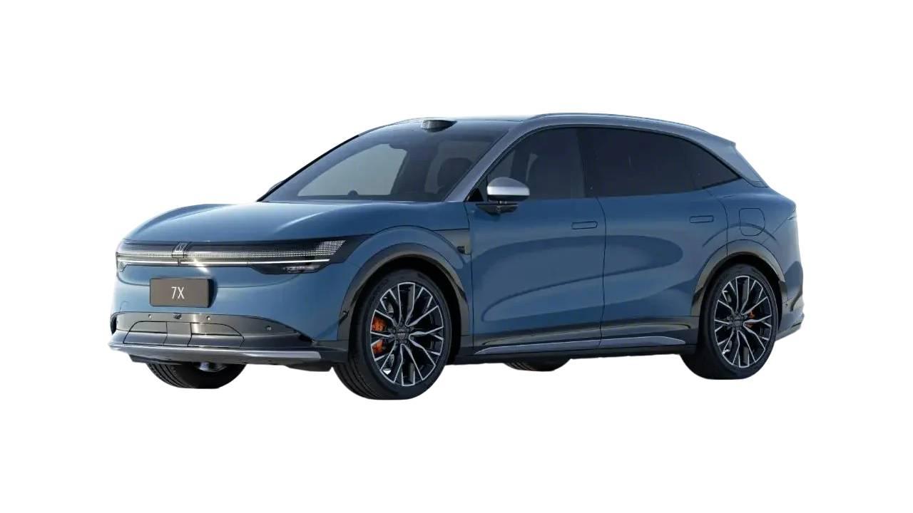 2025 Zeekr 7X Mid-Size Luxury Electric SUV Stream Blue
 - LUM Auto
