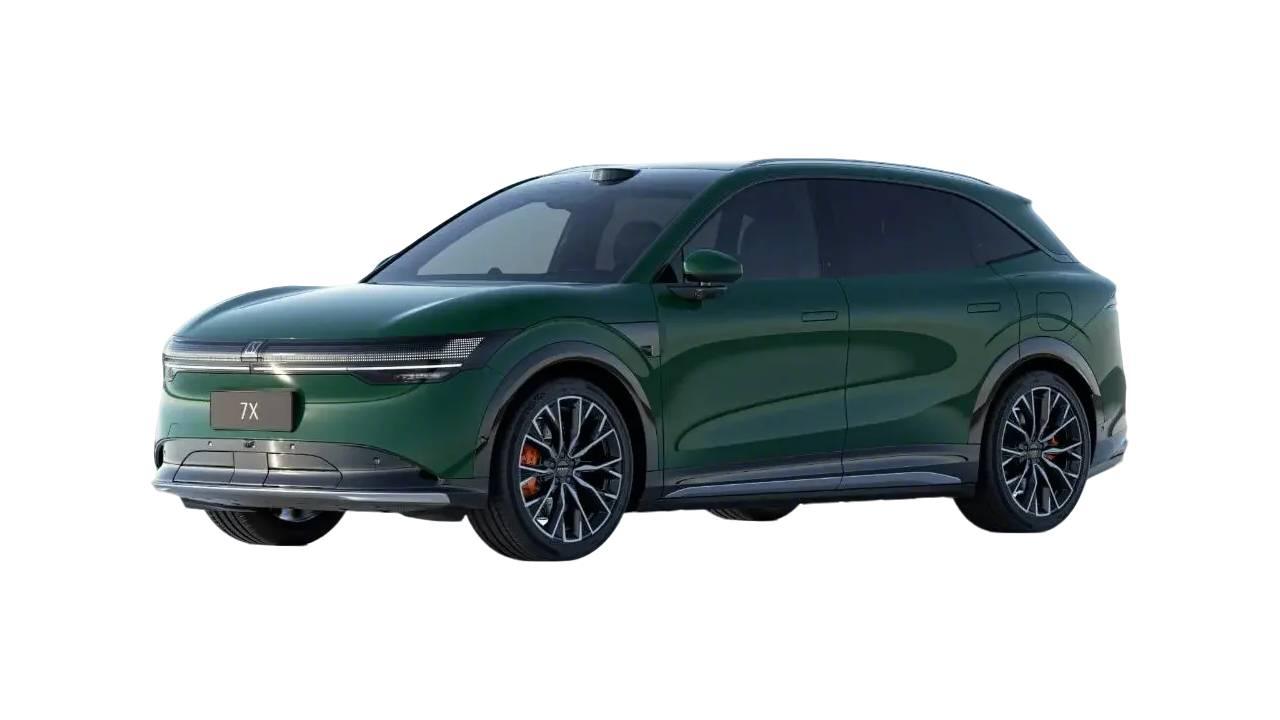 2025 Zeekr 7X Mid-Size Luxury Electric SUV Forest Green
 - LUM Auto
