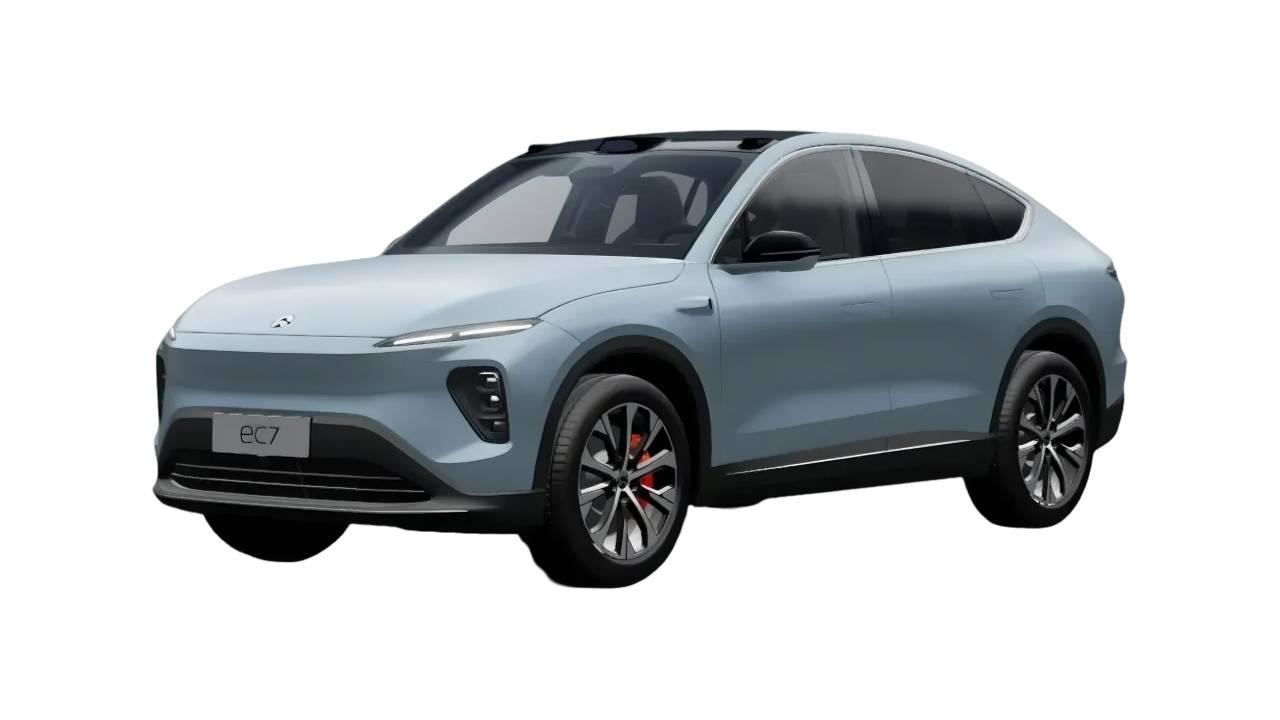 2024 NIO EC7 Mid-Size Luxury Electric SUV Coupe Stratosphere Blue - LUM Auto