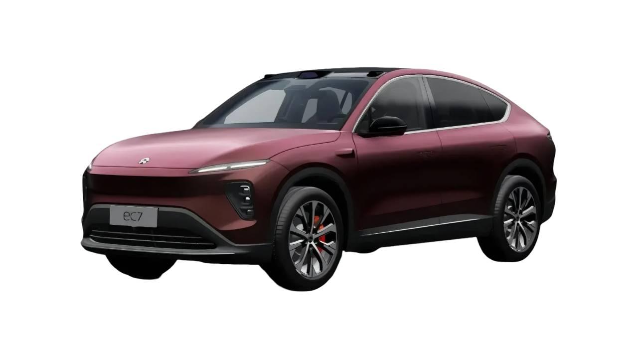 2024 NIO EC7 Mid-Size Luxury Electric SUV Coupe M42 Nebula Red - LUM Auto