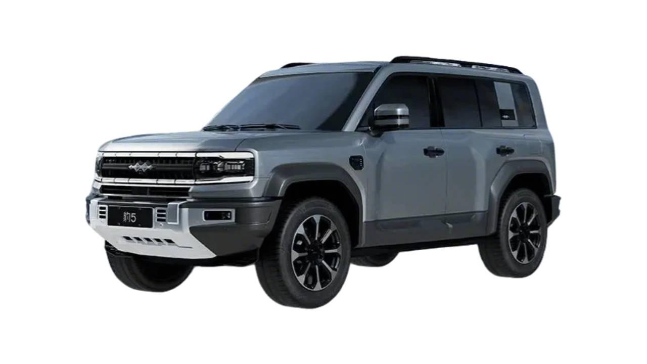 2025 BYD Fang Cheng Bao 5 Mid-Size Plug-in Hybrid Off-Road SUV Summit Gray - LUM Auto