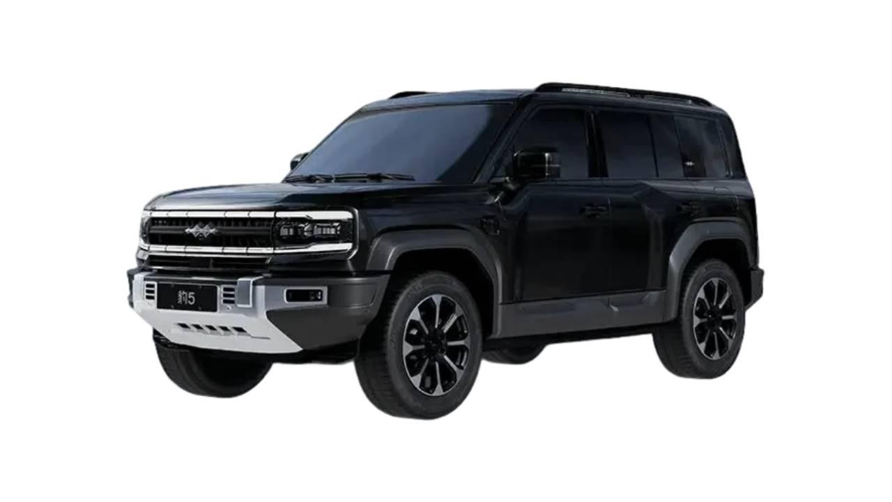 2025 BYD Fang Cheng Bao 5 Mid-Size Plug-in Hybrid Off-Road SUV Nightshade Black - LUM Auto