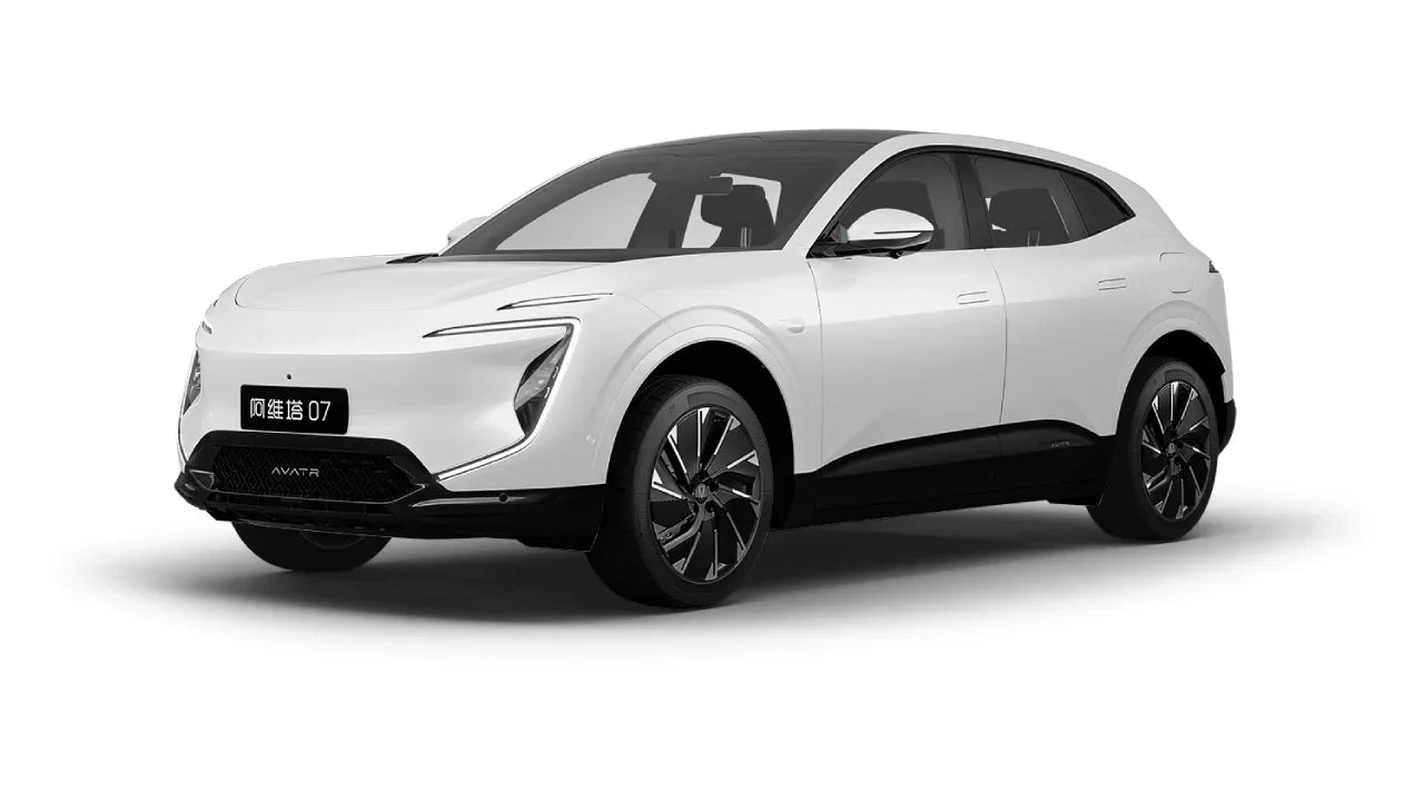 2024 Avatr 07  Mid-Size Luxury Electric SUV Dawn White - LUM Auto