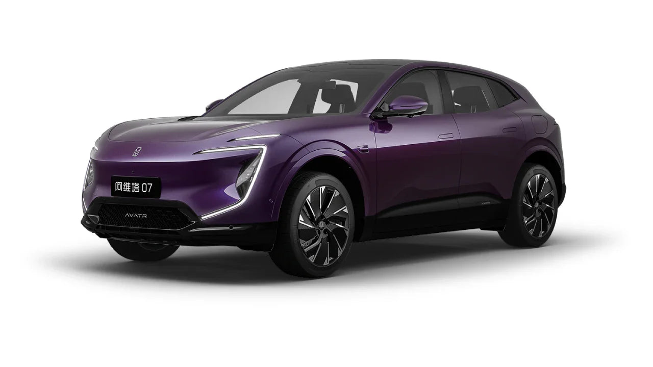 2024 Avatr 07  Mid-Size Luxury Electric SUV Stellar Purple - LUM Auto