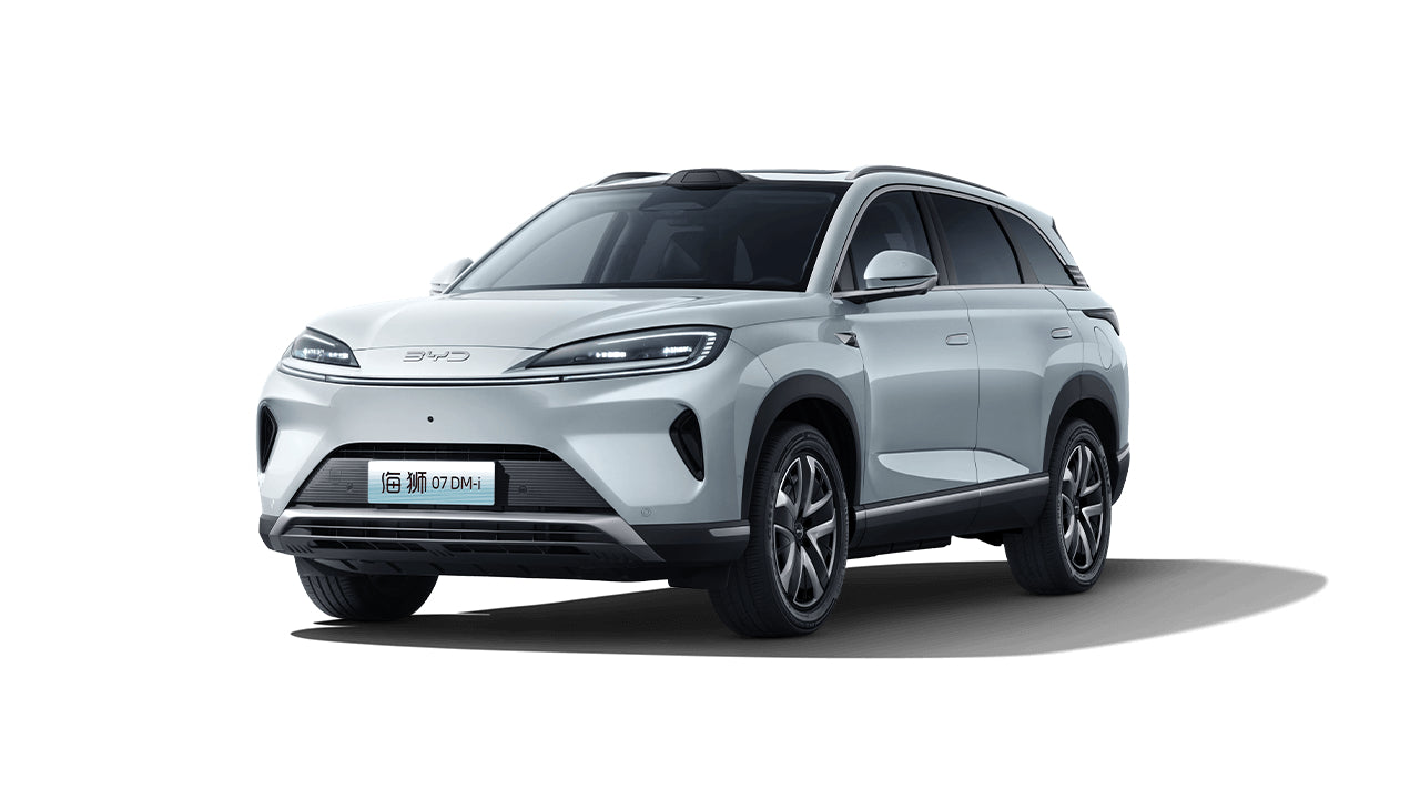 2025 BYD Seal Lion 07 DM-i Mid-Size Plug-in Hybrid (PHEV) SUV Oceanic White - LUM Auto