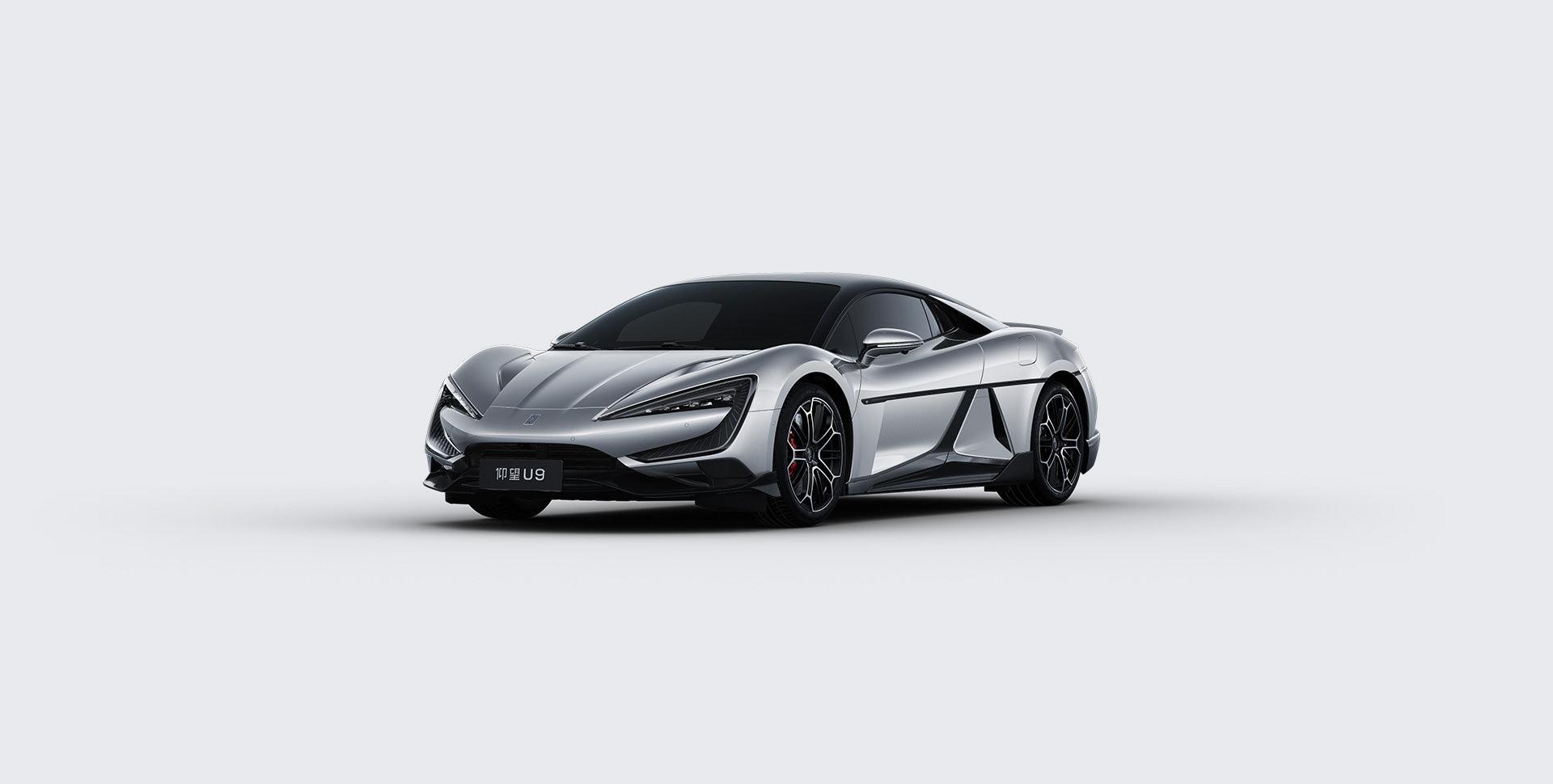 2024 Yangwang U9 High-Performance Electric Supercar Lunar Silver - LUM Auto