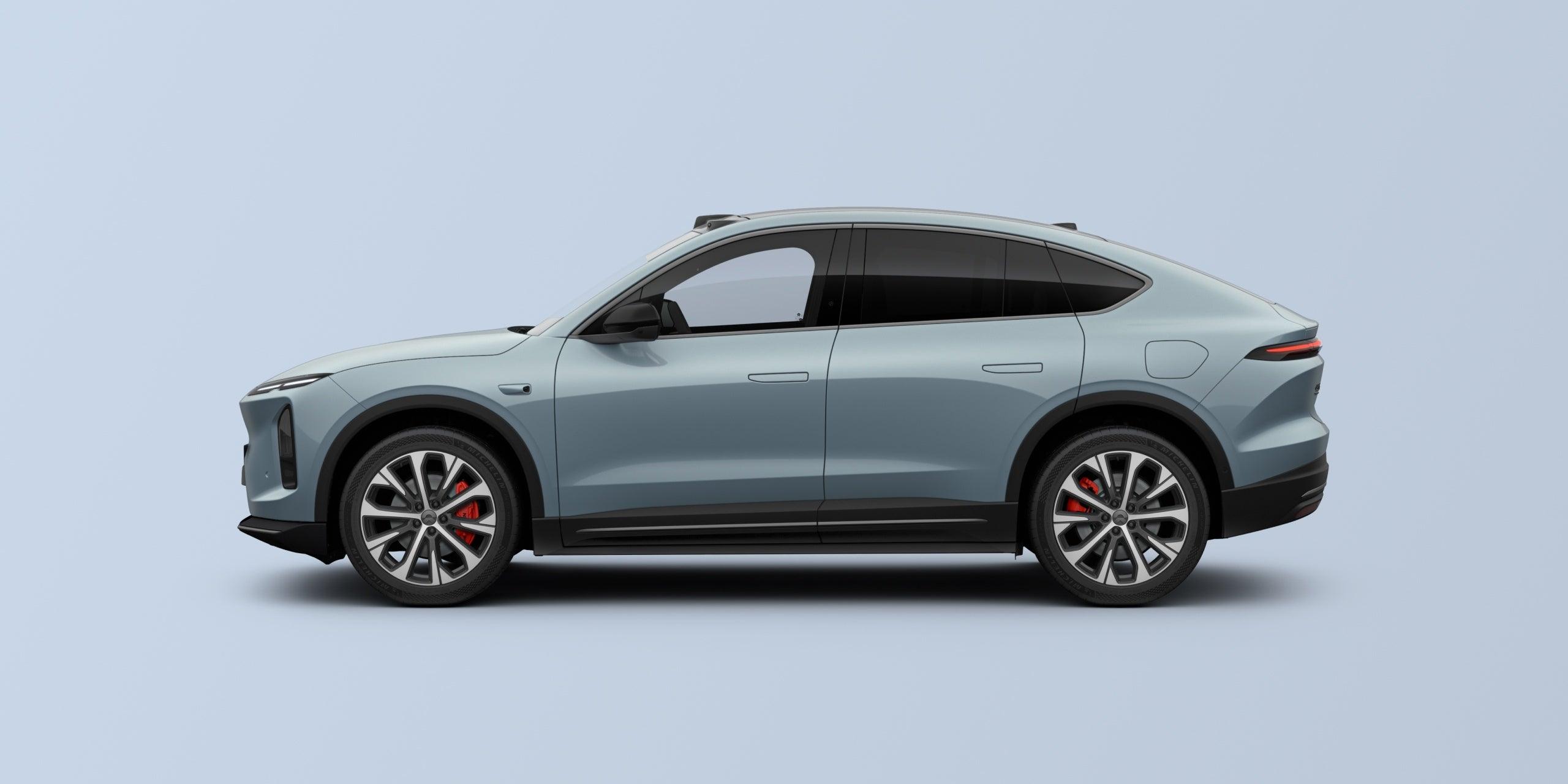 2025 NIO EC6 Mid-Size Luxury Electric SUV Stratosphere Blue - LUM Auto