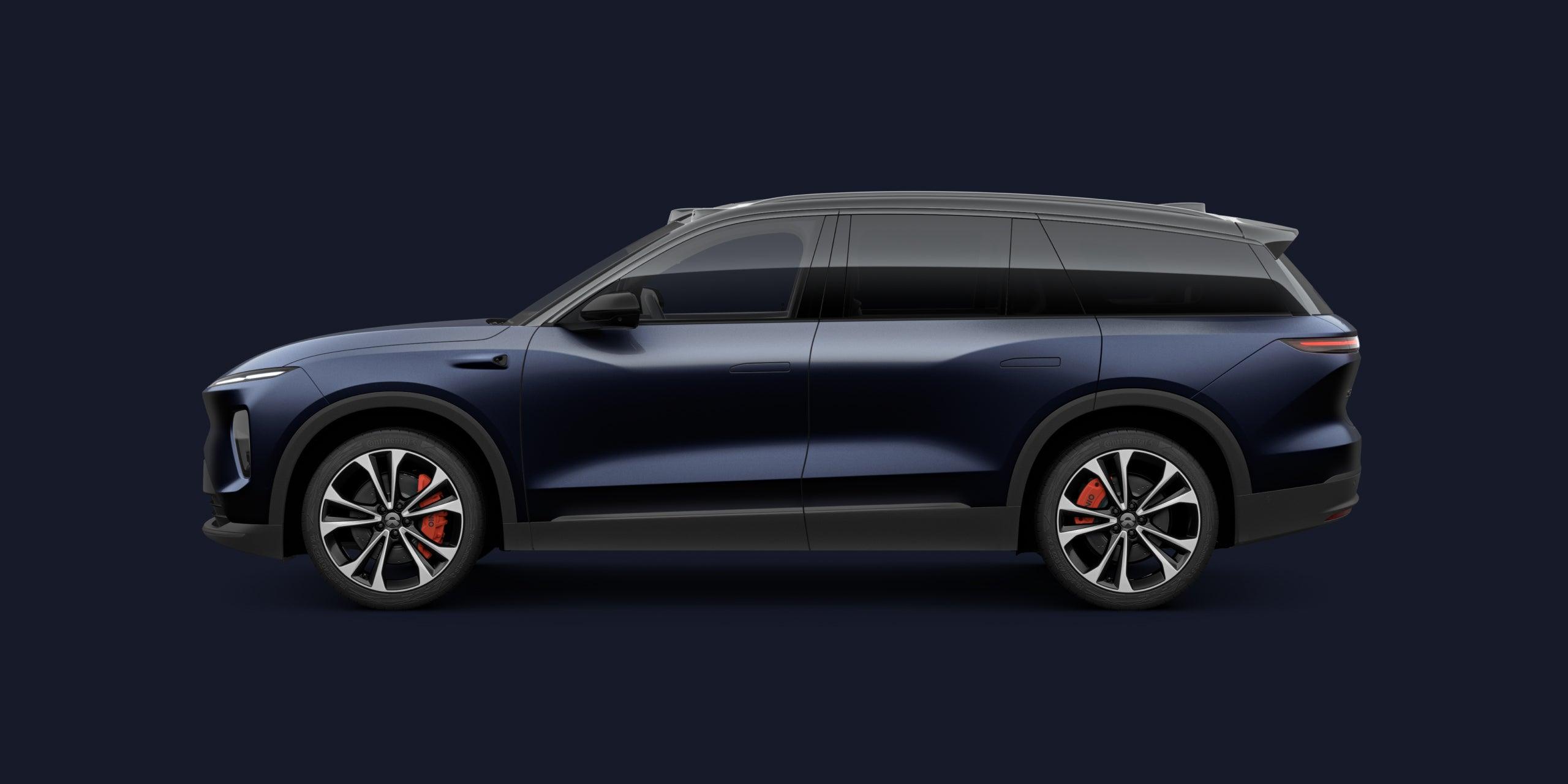 2024 NIO ES8 Full-Size Luxury Electric SUV Antarctic Star Blue - LUM Auto