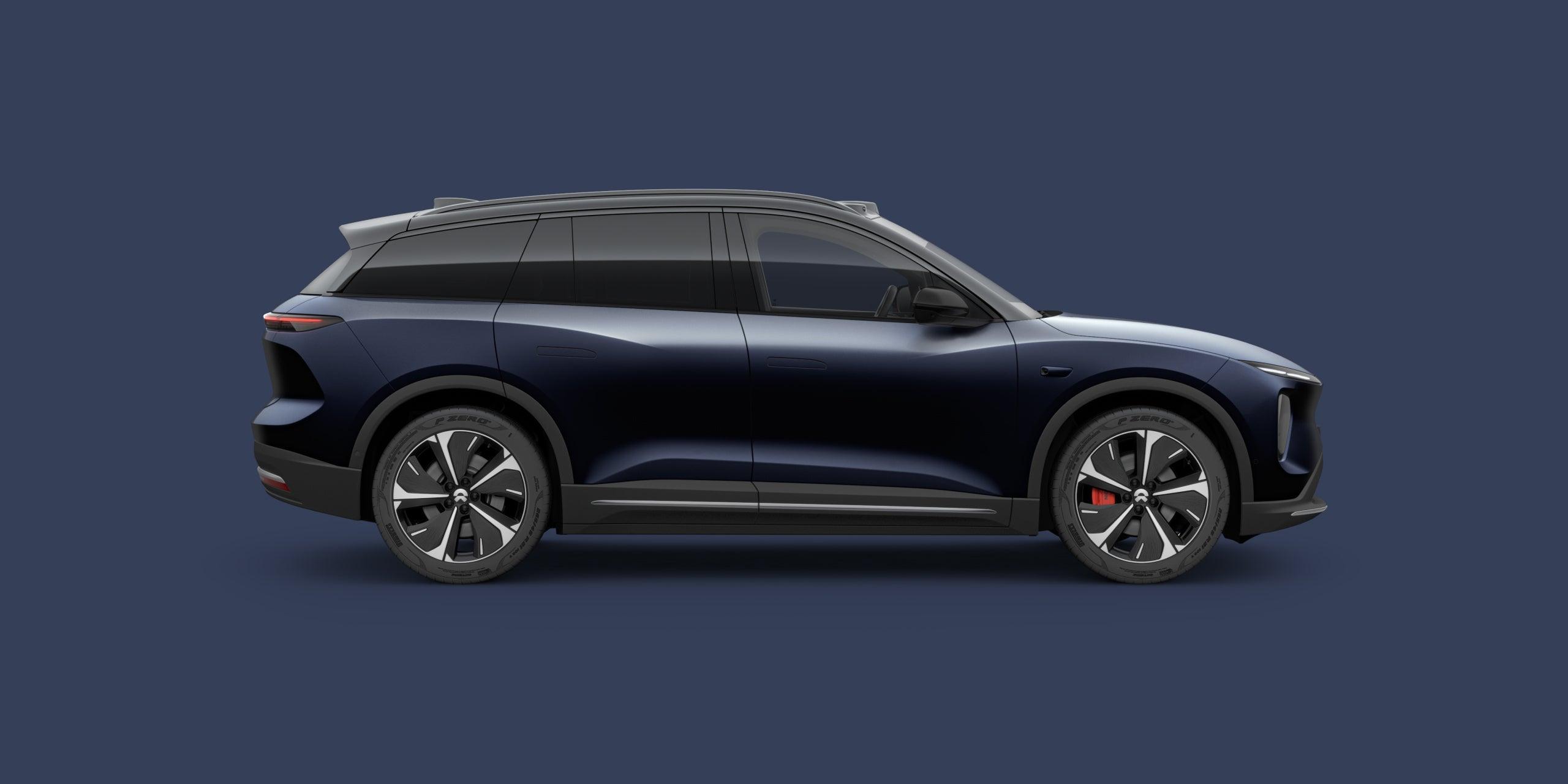 2024 NIO ES6 Mid-Size Luxury Electric SUV Polaris Blue - LUM Auto