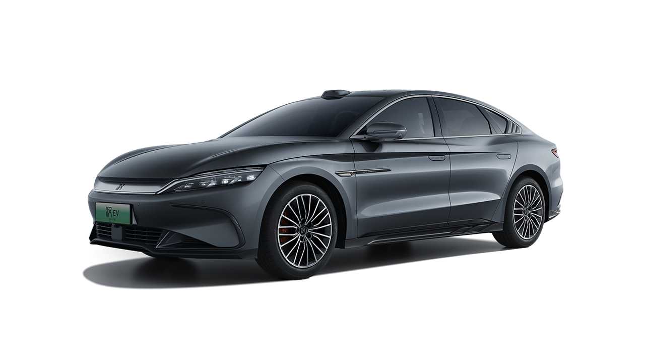 2025 BYD Han EV Luxury Full-Size Electric Sedan Time Gray - LUM Auto